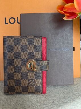 LOUIS VUITTON Damier Ebene Koala Agenda Cover